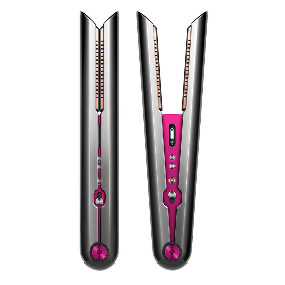 Dyson Corrale Hair Straightener HS03 Nickel/Fuchsia (inkl. Fixadapter)